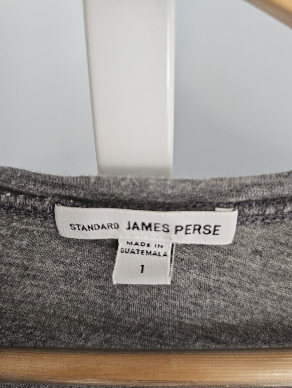 James Perse Gray Cap Sleeve Henley Dress  Size 1 (Small) - Picture 3 of 7